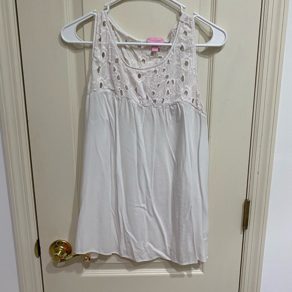 Lace tank top